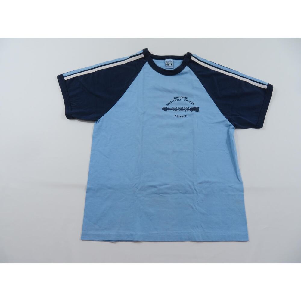 Boy Scout BSA Order of the Arrow T-Shirt, Blue, Sz M 1980s